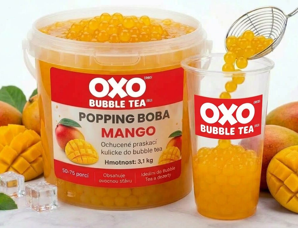 OXO Popping Boba – Mango 2.5kg